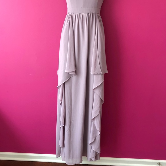 ModCloth Lace & Mesh Ripple Ruffle Maxi Dress - Picture 12 of 16